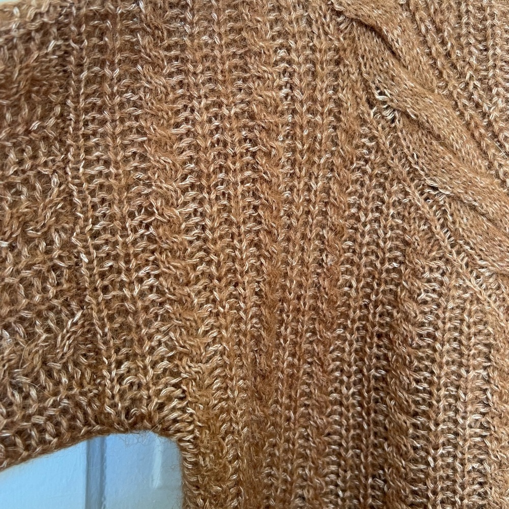 Sézane Marius Jumper in Mottled Camel - Picture 5 of 9